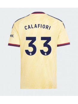 Moški Nogometna dresi replika Arsenal Riccardo Calafiori #33 Tretji 2026-27 Kratek rokav